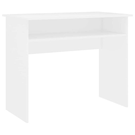801170 vidaXL Desk White 90x50x74 cm Engineered Wood 801170 vidaXL Desk White 90x50x74 cm Engineered Wood