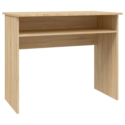 801173 vidaXL Desk Sonoma Oak 90x50x74 cm Engineered Wood 801173 vidaXL Desk Sonoma Oak 90x50x74 cm Engineered Wood