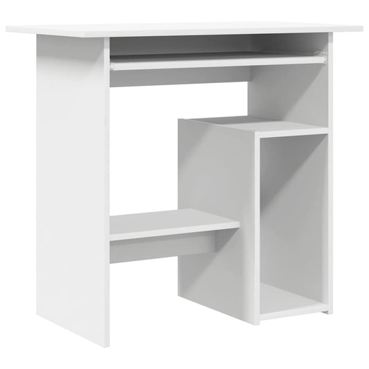 801364 vidaXL Desk White 80x45x74 cm Engineered Wood 801364 vidaXL Desk White 80x45x74 cm Engineered Wood