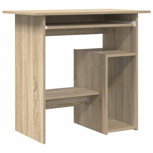 Desk Sonoma Oak 80x45x74 cm Engineered Wood Desk Sonoma Oak 80x45x74 cm Engineered Wood