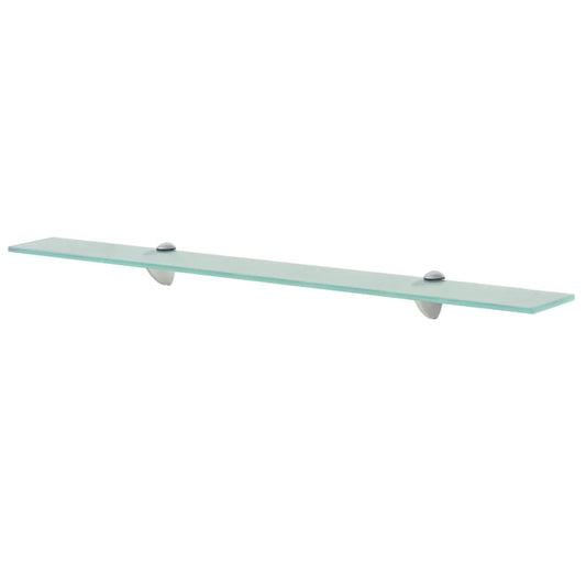 Floating Shelf | Set of 2 | Clear | Toughened safety glass | 80 x 10 cm Floating Shelf | Set of 2 | Clear | Toughened safety glass | 80 x 10 cm
