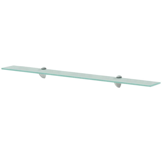 Floating Shelves 2 pcs Glass 90x10 cm 8 mm Floating Shelves 2 pcs Glass 90x10 cm 8 mm