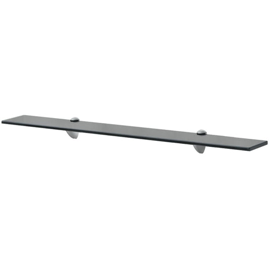Floating Shelves 2 pcs Glass 80x10 cm 8 mm Floating Shelves 2 pcs Glass 80x10 cm 8 mm