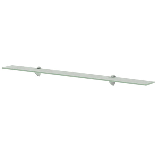 Floating Shelves 2 pcs Glass 100x10 cm 8 mm Floating Shelves 2 pcs Glass 100x10 cm 8 mm