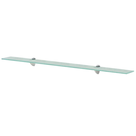 Floating Shelves 2 pcs Glass 100x20 cm 8 mm Floating Shelves 2 pcs Glass 100x20 cm 8 mm