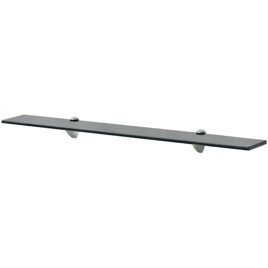 Floating Shelves 2 pcs Glass 80x20 cm 8 mm Floating Shelves 2 pcs Glass 80x20 cm 8 mm