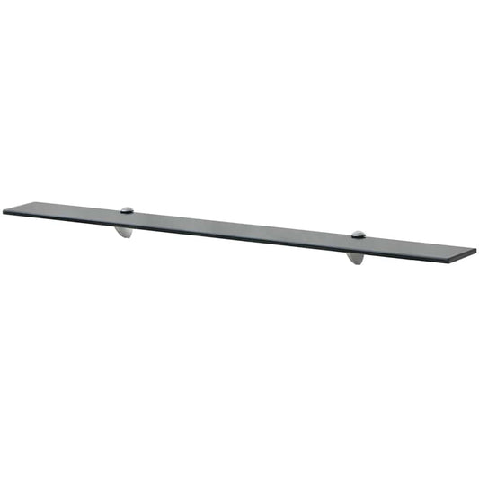 Floating Shelves 2 pcs Glass 100x20 cm 8 mm Floating Shelves 2 pcs Glass 100x20 cm 8 mm