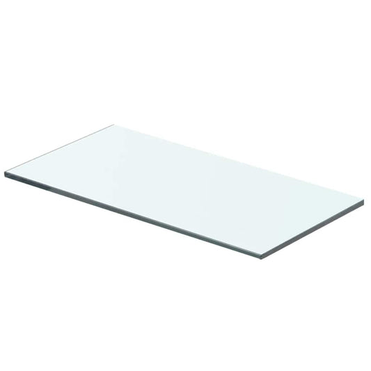 Shelves 2 pcs Panel Glass Clear 40x15 cm Shelves 2 pcs Panel Glass Clear 40x15 cm