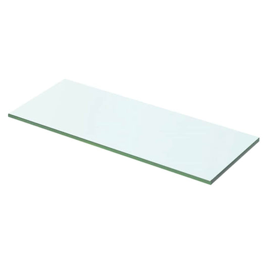 Shelves 2 pcs Panel Glass Clear 50x15 cm Shelves 2 pcs Panel Glass Clear 50x15 cm