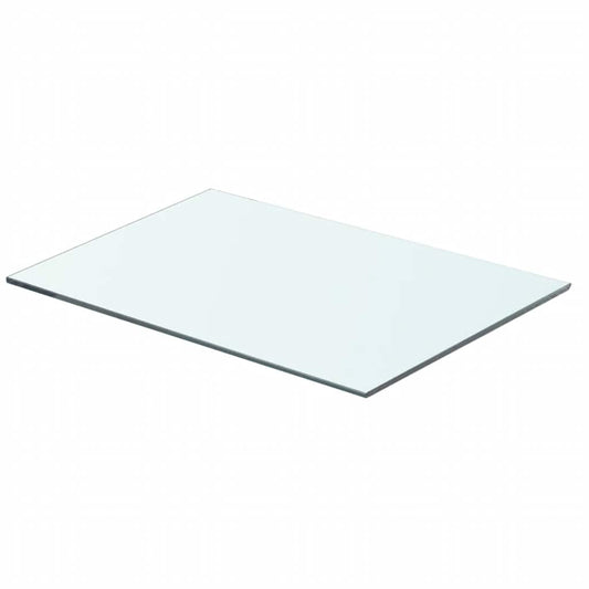 Shelves 2 pcs Panel Glass Clear 50x30 cm Shelves 2 pcs Panel Glass Clear 50x30 cm
