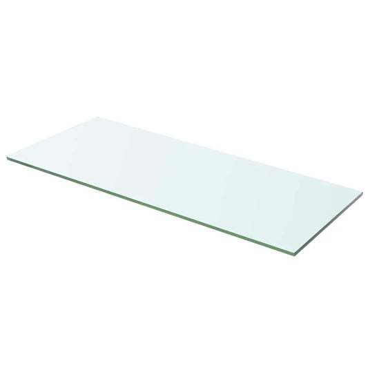 Shelves 2 pcs Panel Glass Clear 60x20 cm Shelves 2 pcs Panel Glass Clear 60x20 cm