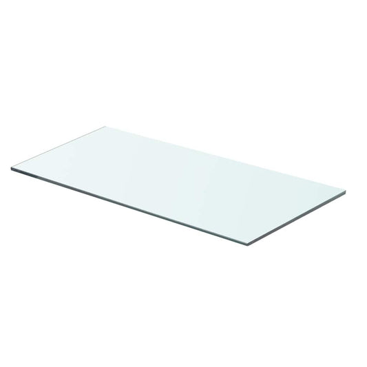 Shelves 2 pcs Panel Glass Clear 60x25 cm Shelves 2 pcs Panel Glass Clear 60x25 cm