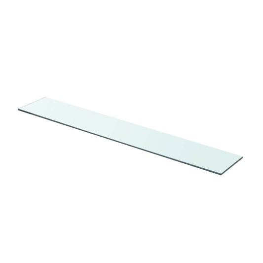 Shelves 2 pcs Panel Glass Clear 80x12 cm Shelves 2 pcs Panel Glass Clear 80x12 cm