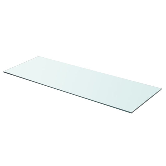 Shelves 2 pcs Panel Glass Clear 80x30 cm Shelves 2 pcs Panel Glass Clear 80x30 cm