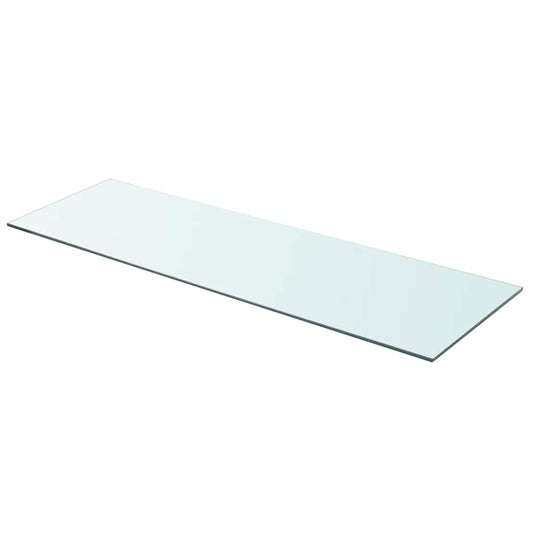 Shelves 2 pcs Panel Glass Clear 90x30 cm Shelves 2 pcs Panel Glass Clear 90x30 cm