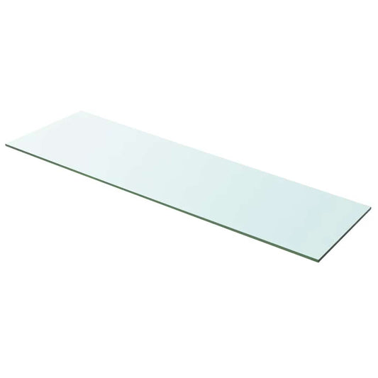 Shelves 2 pcs Panel Glass Clear 100x30 cm Shelves 2 pcs Panel Glass Clear 100x30 cm