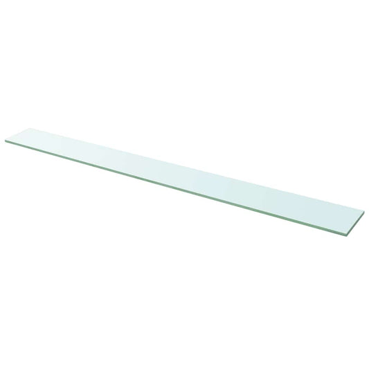 Shelves 2 pcs Panel Glass Clear 110x12 cm Shelves 2 pcs Panel Glass Clear 110x12 cm