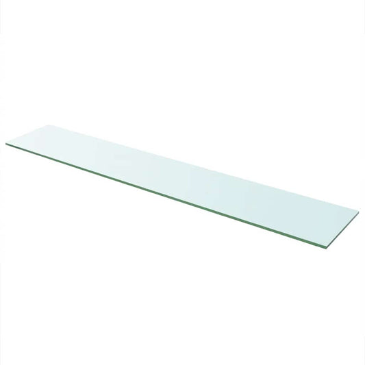 Shelves 2 pcs Panel Glass Clear 110x20 cm Shelves 2 pcs Panel Glass Clear 110x20 cm