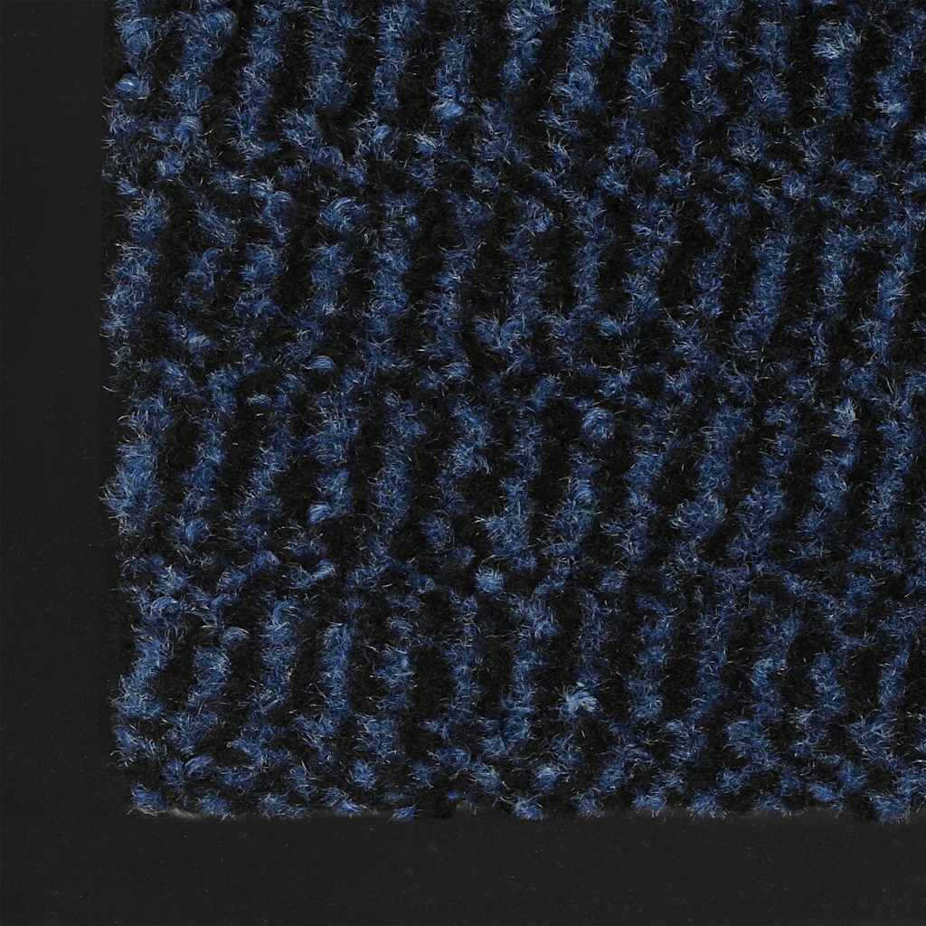 Dust Control Mats 2 pcs Rectangular Tufted 120x180 cm Blue
