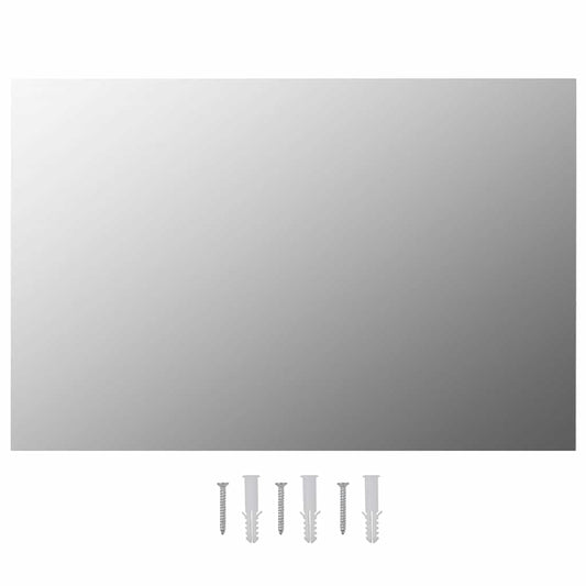 Wall Mirrors 2 pcs 60x40 cm Rectangular Glass Wall Mirrors 2 pcs 60x40 cm Rectangular Glass