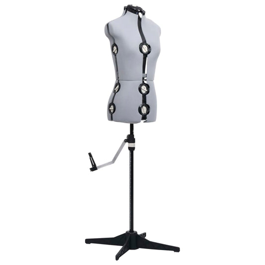 Adjustable Dress Form Female Grey S Size 33-40 Adjustable Dress Form Female Grey S Size 33-40