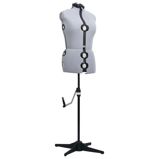 Adjustable Dress Form Female Grey M Size 40-46 Adjustable Dress Form Female Grey M Size 40-46