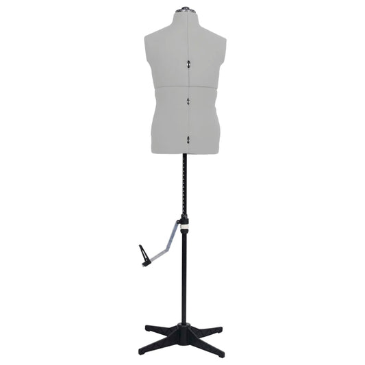 Adjustable Dress Form Male Grey Size 37-45 Adjustable Dress Form Male Grey Size 37-45