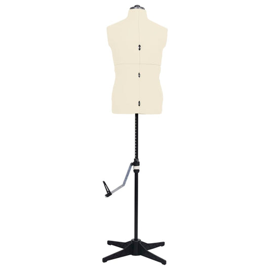 Adjustable Dress Form Male Cream Size 37-45 Adjustable Dress Form Male Cream Size 37-45