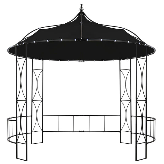 Gazebo 300x290 cm Anthracite Round Gazebo 300x290 cm Anthracite Round