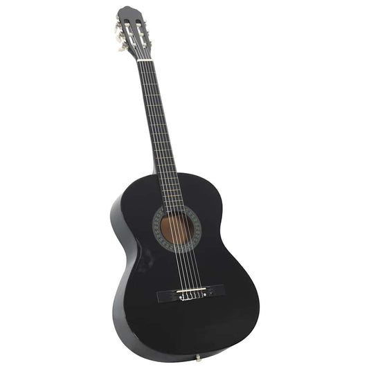 Classical Guitar for Beginner Black 4/4 39" Basswood Classical Guitar for Beginner Black 4/4 39" Basswood