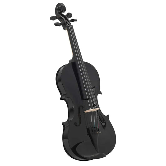 70143 vidaXL Violin Full Set with Bow and Chin Rest Black 4/4 70143 vidaXL Violin Full Set with Bow and Chin Rest Black 4/4