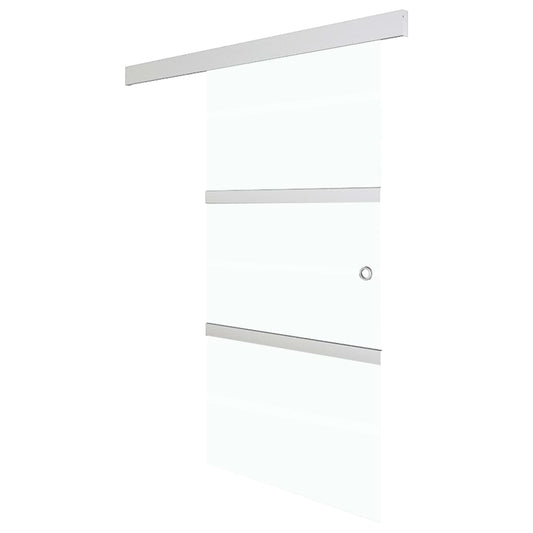288061 vidaXL Sliding Door with Soft Stops ESG Glass and Aluminium 76x205 cm 288061 vidaXL Sliding Door with Soft Stops ESG Glass and Aluminium 76x205 cm