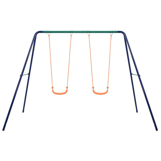Swing Set with 2 Seats Steel Swing Set with 2 Seats Steel