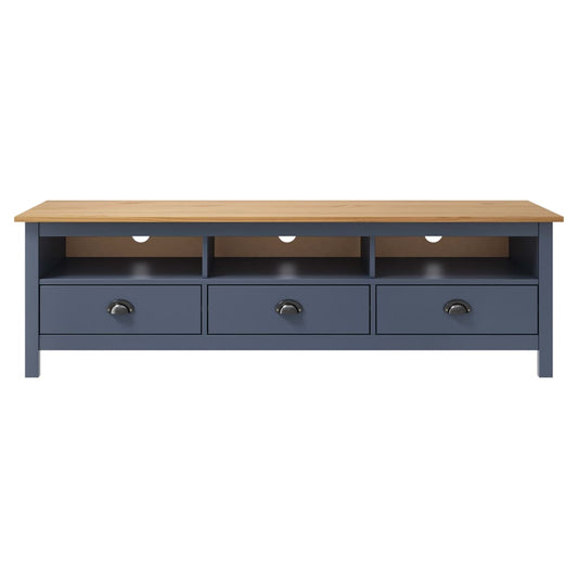 288929 vidaXL TV Cabinet "Hill" Grey 158x40x47 cm Solid Pine Wood 288929 vidaXL TV Cabinet "Hill" Grey 158x40x47 cm Solid Pine Wood