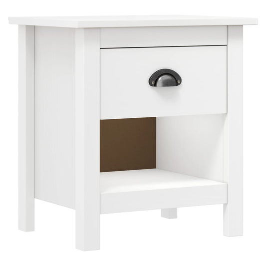 Bedside Cabinets 2 pcs Hill 46x35x49.5 cm Solid Pine Wood Bedside Cabinets 2 pcs Hill 46x35x49.5 cm Solid Pine Wood