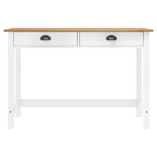 288994 vidaXL Console Table "Hill" with 2 Drawers 110x45x74 cm Solid Pine Wood 288994 vidaXL Console Table "Hill" with 2 Drawers 110x45x74 cm Solid Pine Wood
