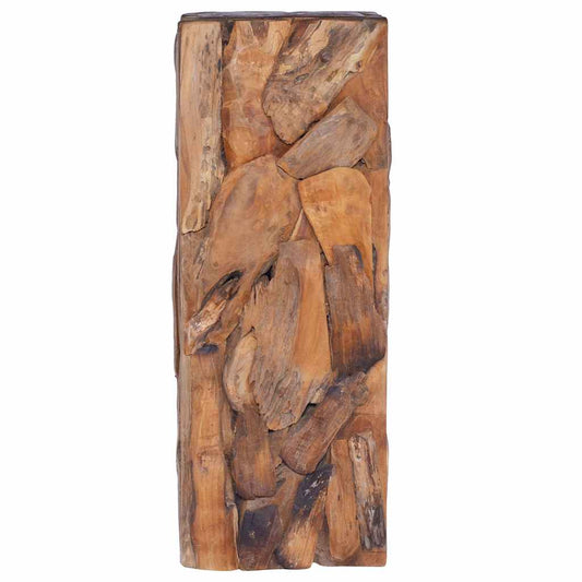 288807 vidaXL Side Table 30x30x80 cm Solid Teak Wood 288807 vidaXL Side Table 30x30x80 cm Solid Teak Wood