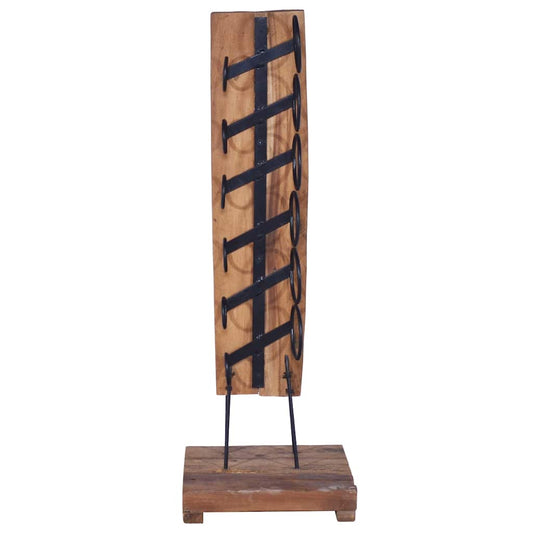 288809 vidaXL Wine Rack for 6 Bottles 35x35x100 cm Solid Teak Wood 288809 vidaXL Wine Rack for 6 Bottles 35x35x100 cm Solid Teak Wood
