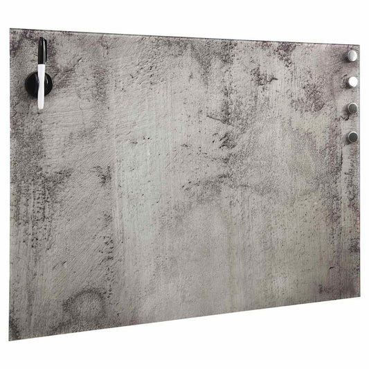 Wall Mounted Magnetic Board Glass 80x60 cm Wall Mounted Magnetic Board Glass 80x60 cm