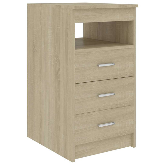 801808 vidaXL Drawer Cabinet Sonoma Oak 40x50x76 cm Engineered Wood 801808 vidaXL Drawer Cabinet Sonoma Oak 40x50x76 cm Engineered Wood