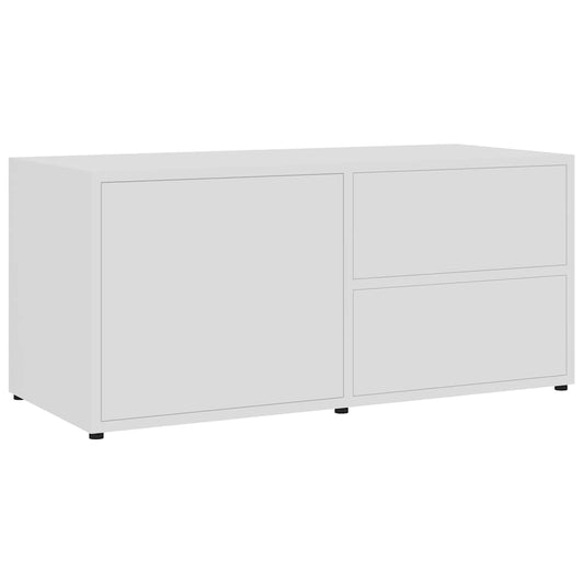 801850 vidaXL TV Cabinet White 80x34x36 cm Engineered Wood 801850 vidaXL TV Cabinet White 80x34x36 cm Engineered Wood