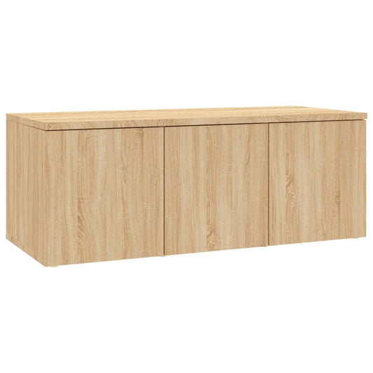 801862 vidaXL TV Cabinet Sonoma Oak 80x34x30 cm Engineered Wood 801862 vidaXL TV Cabinet Sonoma Oak 80x34x30 cm Engineered Wood