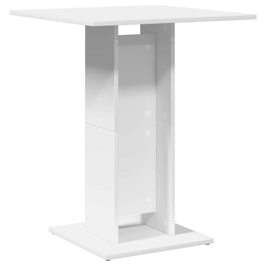 Bistro Table White 60x60x75 cm Engineered Wood Bistro Table White 60x60x75 cm Engineered Wood