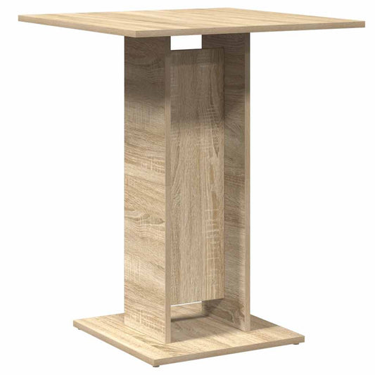 Bistro Table Sonoma Oak 60x60x75 cm Engineered Wood Bistro Table Sonoma Oak 60x60x75 cm Engineered Wood