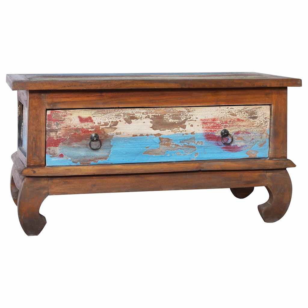 289057 vidaXL Coffee Table 80x50x40 cm Reclaimed Teak Wood