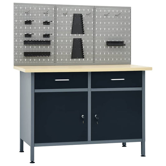 Workbench with Three Wall Panels Workbench with Three Wall Panels