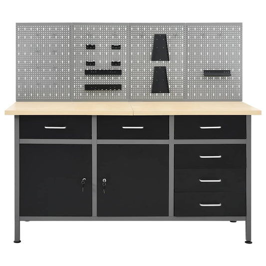 Workbench with Four Wall Panels Workbench with Four Wall Panels