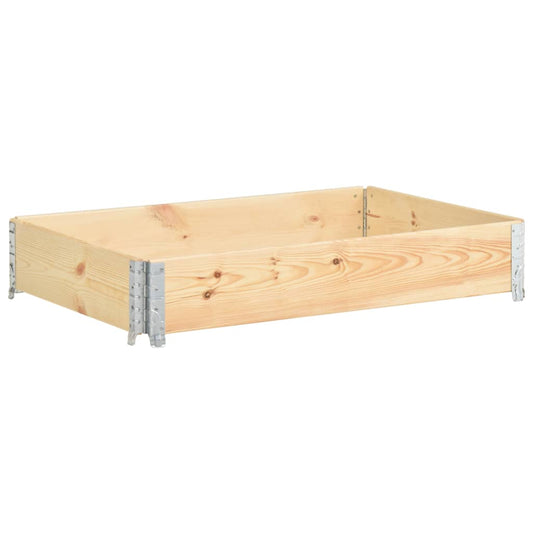 Pallet Collar 80x120 cm Solid Pine Wood Pallet Collar 80x120 cm Solid Pine Wood