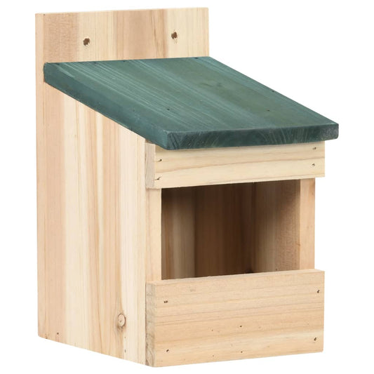 Bird Houses 4 pcs 12x16x20 cm Firwood Bird Houses 4 pcs 12x16x20 cm Firwood