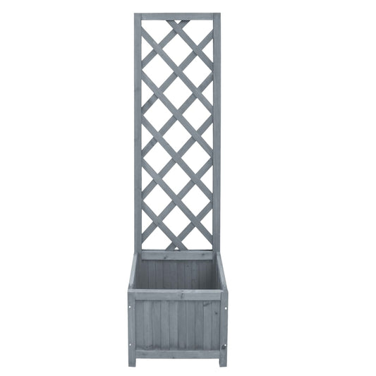 Trellis Planter | Grey | Solid firwood | Medium | Durable Trellis Planter | Grey | Solid firwood | Medium | Durable